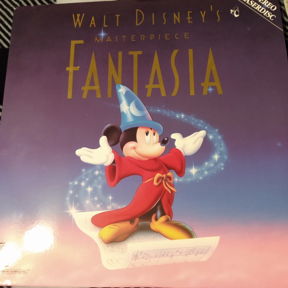 Fantasia home movie on Laser Disc. Like new.